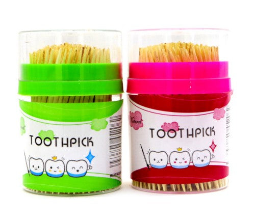 Natural Toothpicks in Jar - Image 2