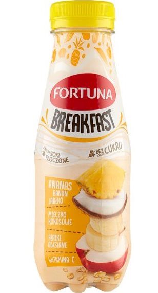 Fortuna Breakfast Pineapple, Banana & Apple Juice, 300 mL