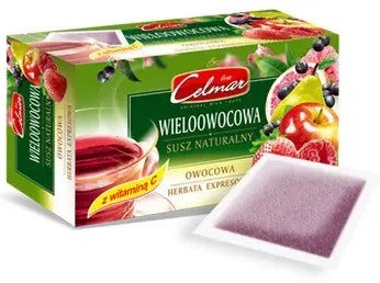 Celmar Multi-Fruit Tea, 20 Tea Bags, 34 g