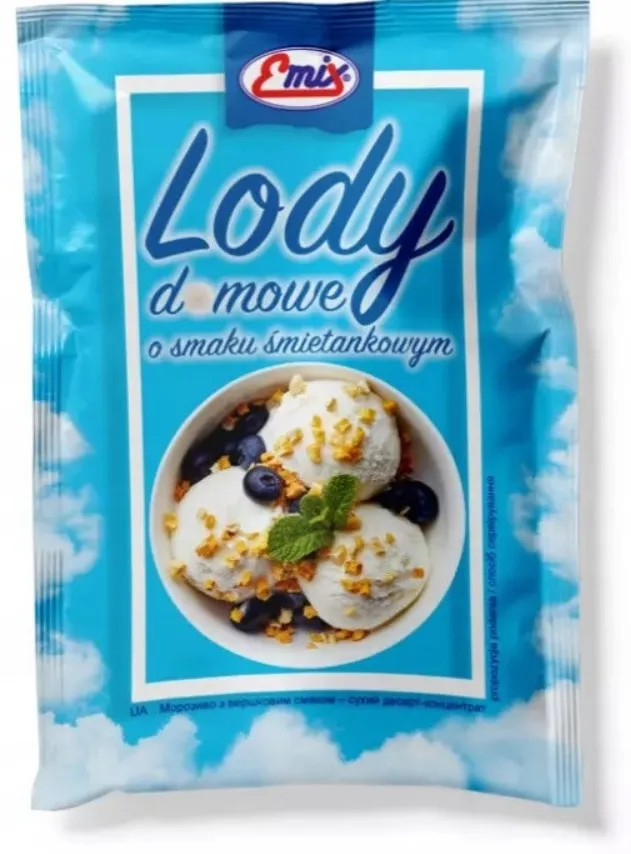 Emix Cream-Flavored Ice Cream Mix, 60 g