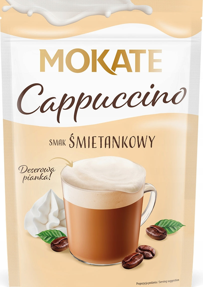 Mokate Cream-Flavored Cappuccino, 110 g