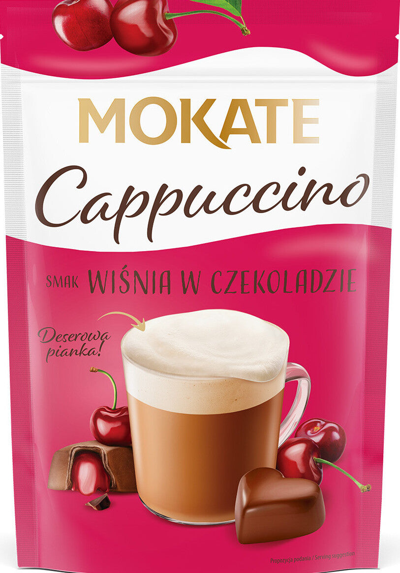 Mokate Chocolate-Covered Cherry Cappuccino, 110 g