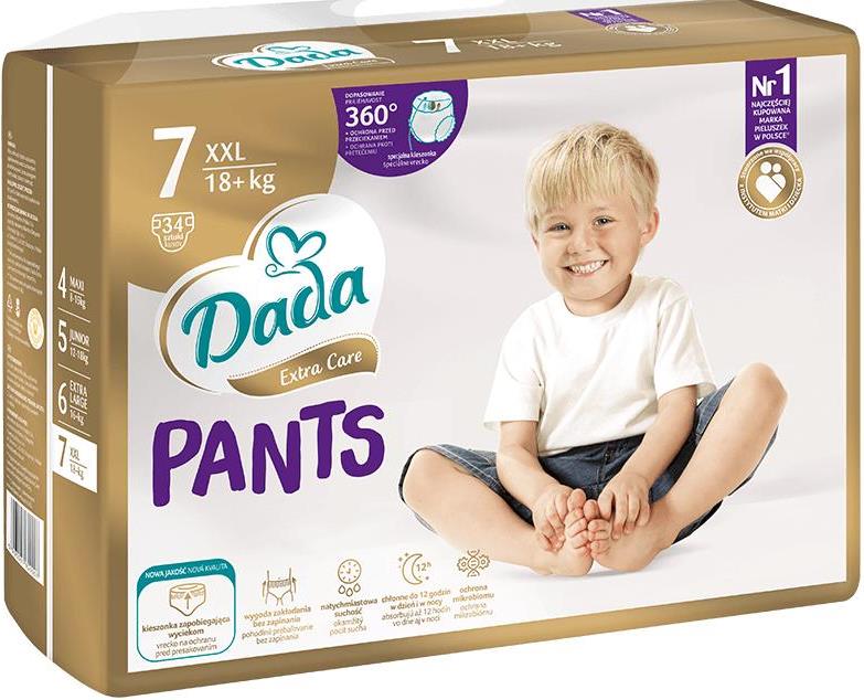 Dada Extra Care Pants Size 7 Baby Pull-Up Diaper Pants, 18+ kg, 34 pcs