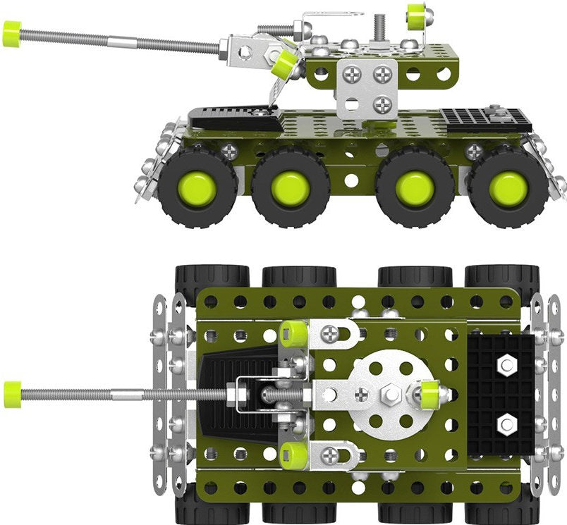 TechnoK Metal Tank Construction Set 4951, 174 pcs - Image 2