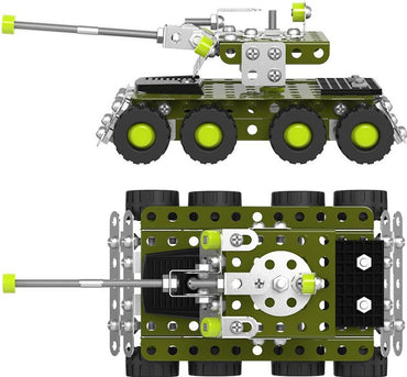 TechnoK Metal Tank Construction Set 4951, 174 pcs - Image 2