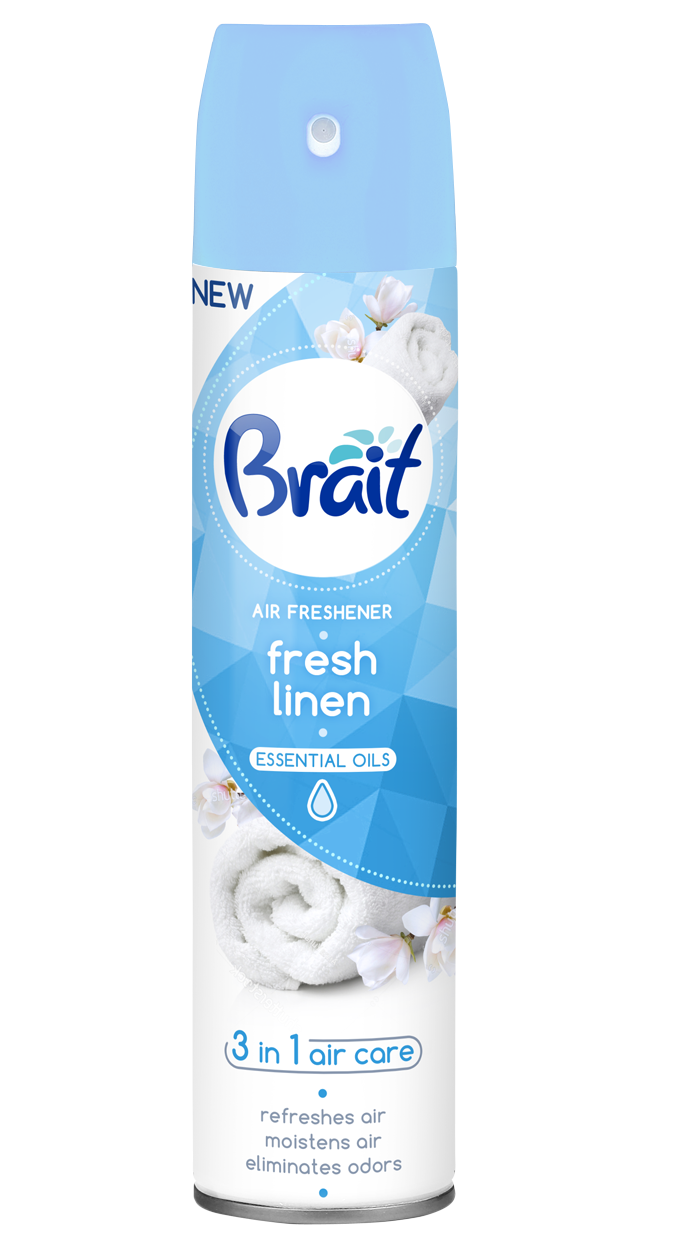 Brait Fresh Linen Air Freshener, 300 mL