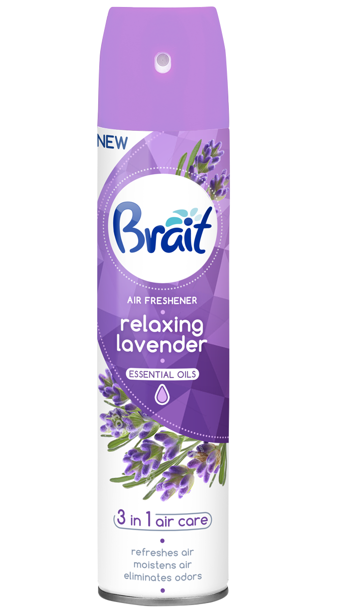 Brait Relaxing Lavender Air Freshener, 300 mL