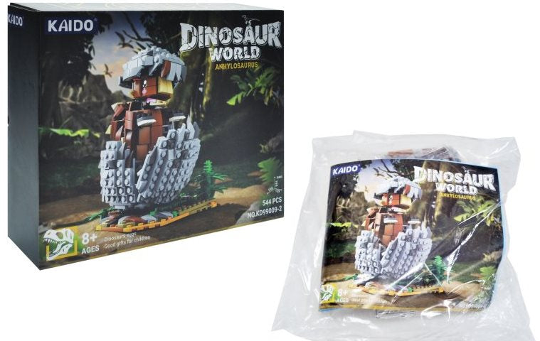 KD 99009-2 Ankylosaurus Dinosaur Egg Building Set, 544 Pieces