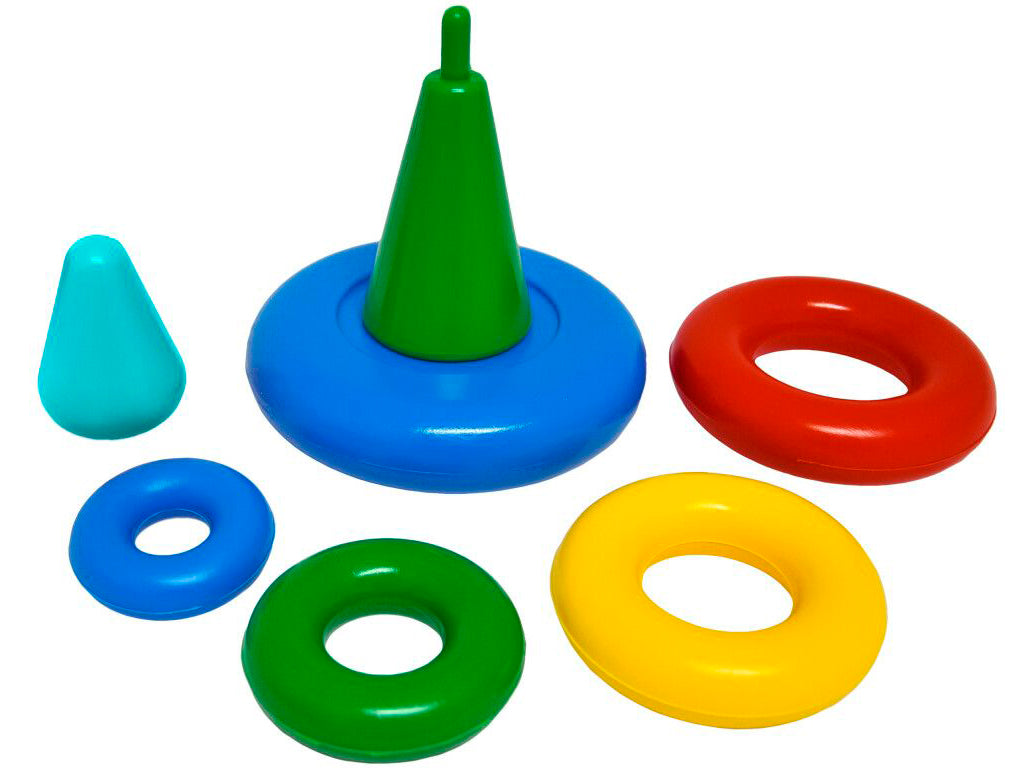 Tigres 39816 Small Stacking Pyramid in Box - Image 2