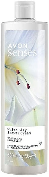 Avon Senses White Lily Shower Cream Gel, 500 mL