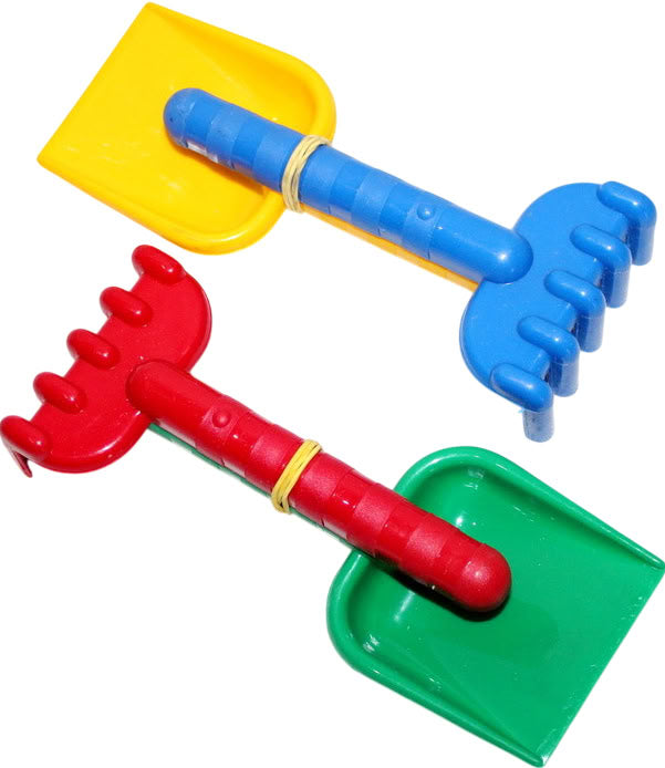 Sand Play Set 4056: Shovel & Rake