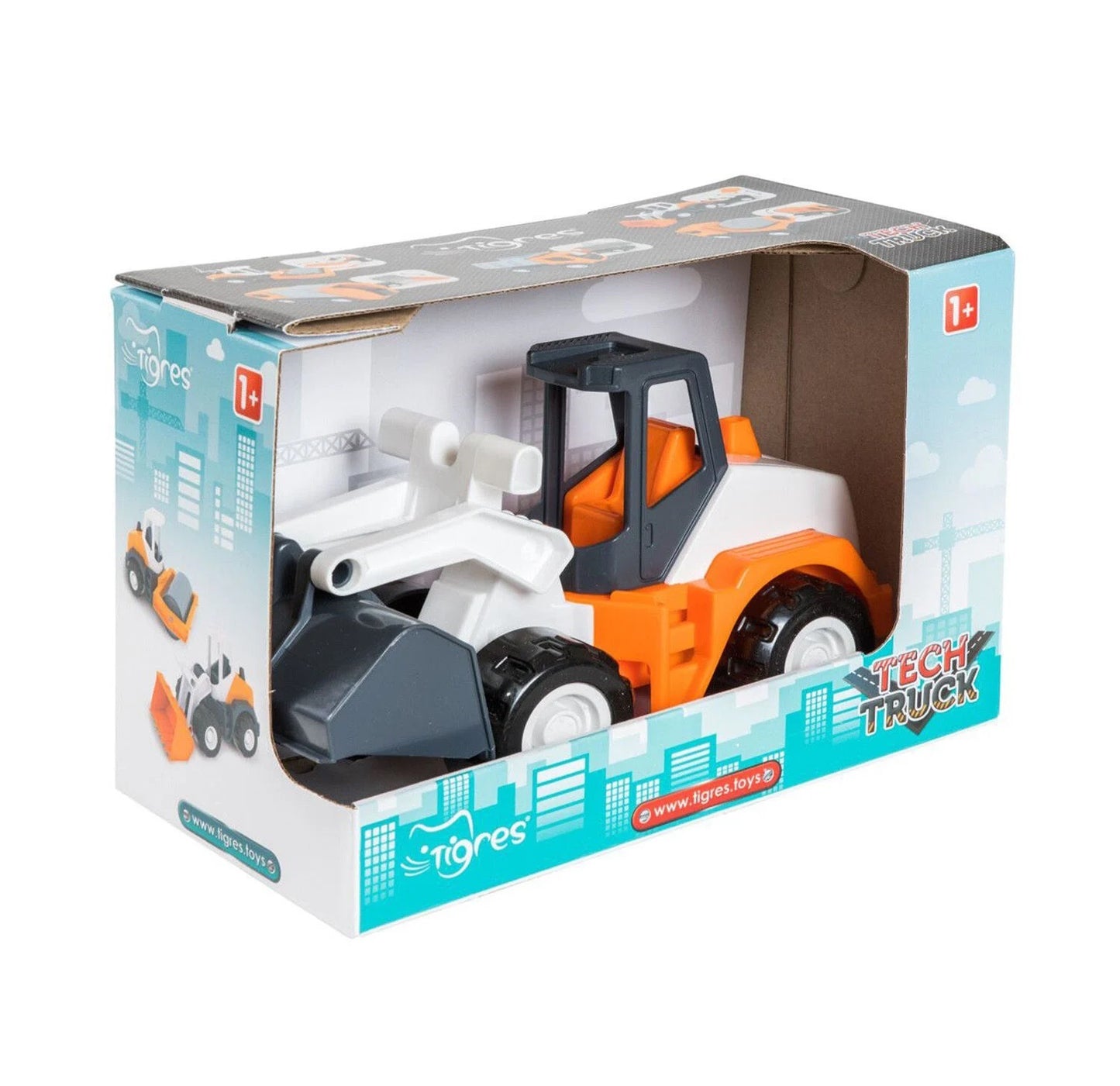 Tigres Tech Truck 39478 Toy Excavator in Box - Image 2