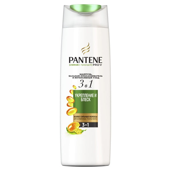 Pantene Pro-V Nature Fusion Strength & Shine 3-in-1 Shampoo & Conditioner, 360 mL