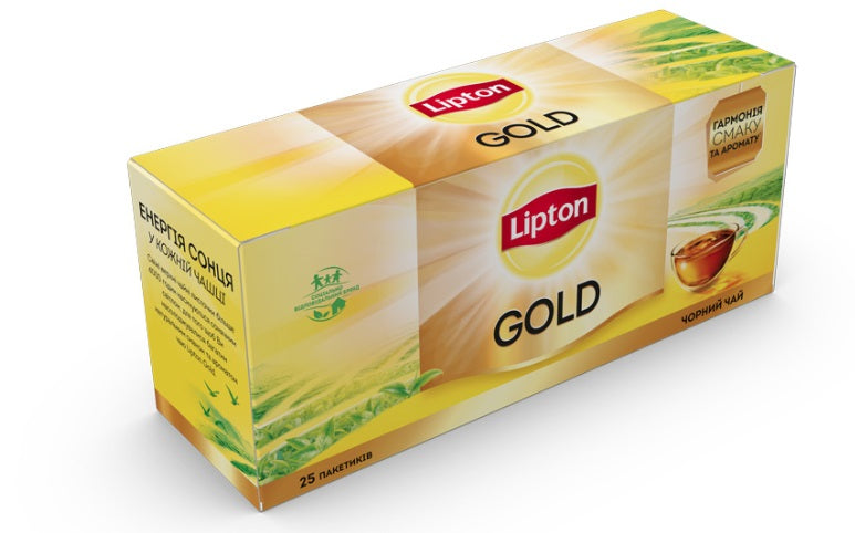 Lipton Gold Black Tea Bags 25 pcs 50 g - Image 2