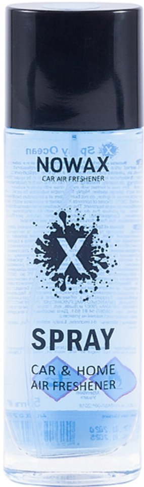 Nowax X Spray Ocean Car Air Freshener, 50 mL