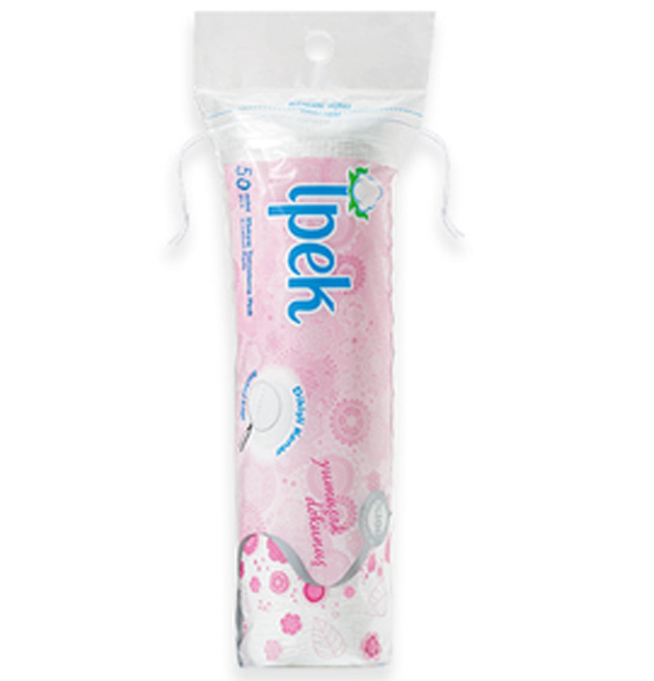 Ipek Round Cotton Pads, 50 pcs