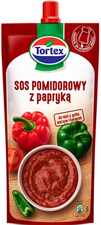 Tortex Tomato & Pepper Sauce, 250 g