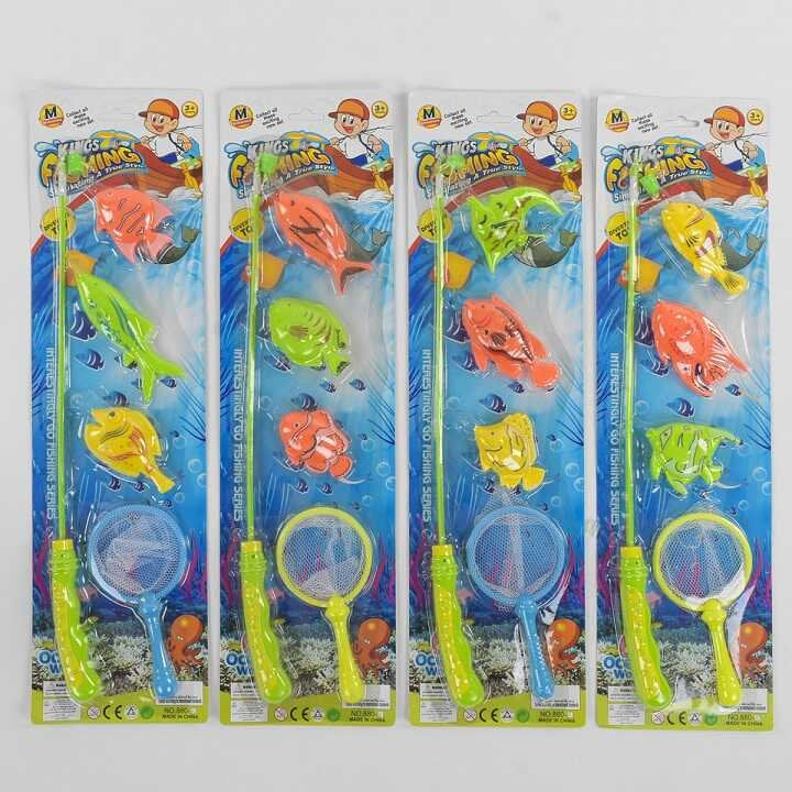 880-10/11/12 Magnetic Fishing Kids Set with Net