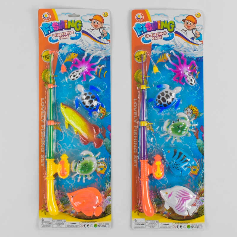 893C-15/16 Kids' Magnetic Fishing Set