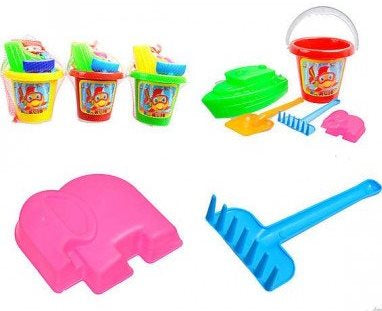 Bamsic Classic No. 5 1248 Kids Set with Boat - Image 3