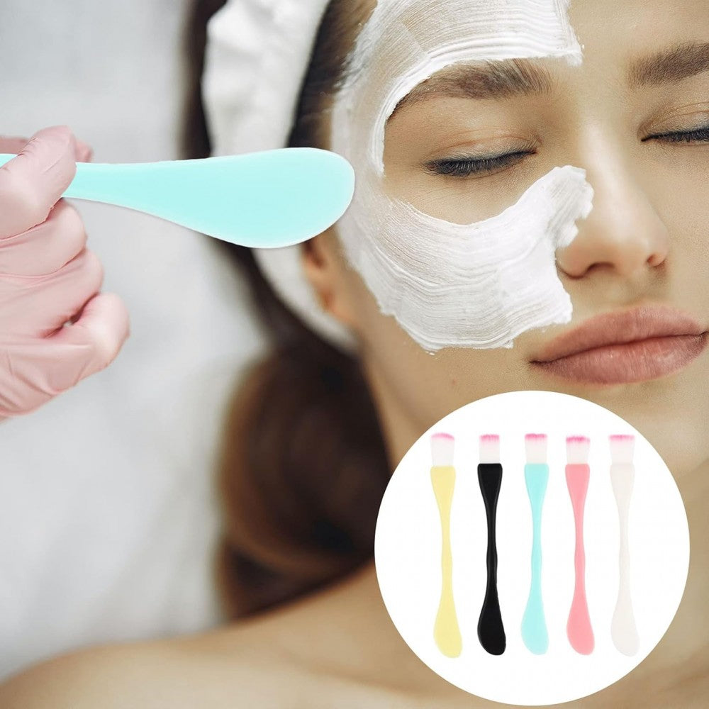 Silicone Mask Applicator Brush & Spatula - Image 3