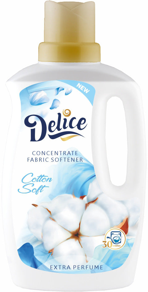 Delice Cotton Soft Fabric Softener, 1 L