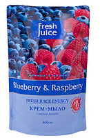 Fresh Juice Blueberry & Raspberry Liquid Hand Soap Refill Pouch, 460 mL