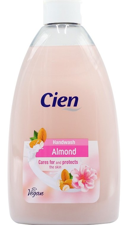 Cien Almond Liquid Cream Soap Refill, 500 mL