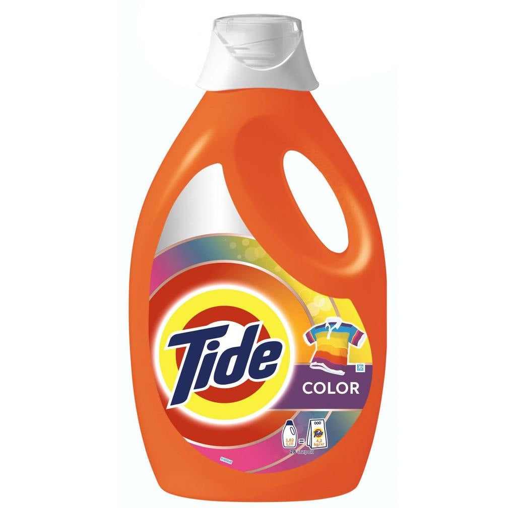 Tide Color Liquid Laundry Detergent, 1.82 L