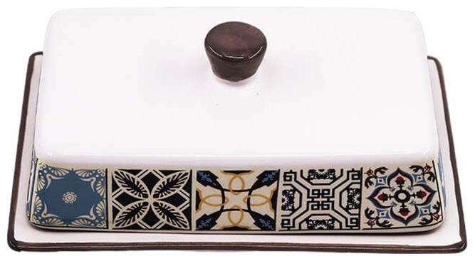 Maestro MR-20005-45 Ceramic Butter Dish