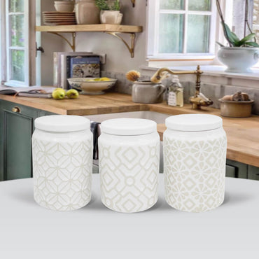 Maestro MR20033-03CS Ceramic Canister Set, 3 pcs - Image 2