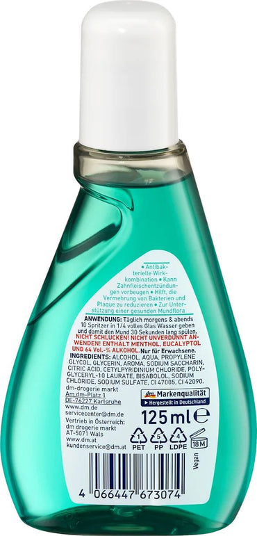 Dontodent Antibacterial Mouthwash, 125 mL - Image 2