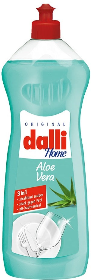 Dalli 3-in-1 Aloe Vera Dishwashing Liquid, 1 L