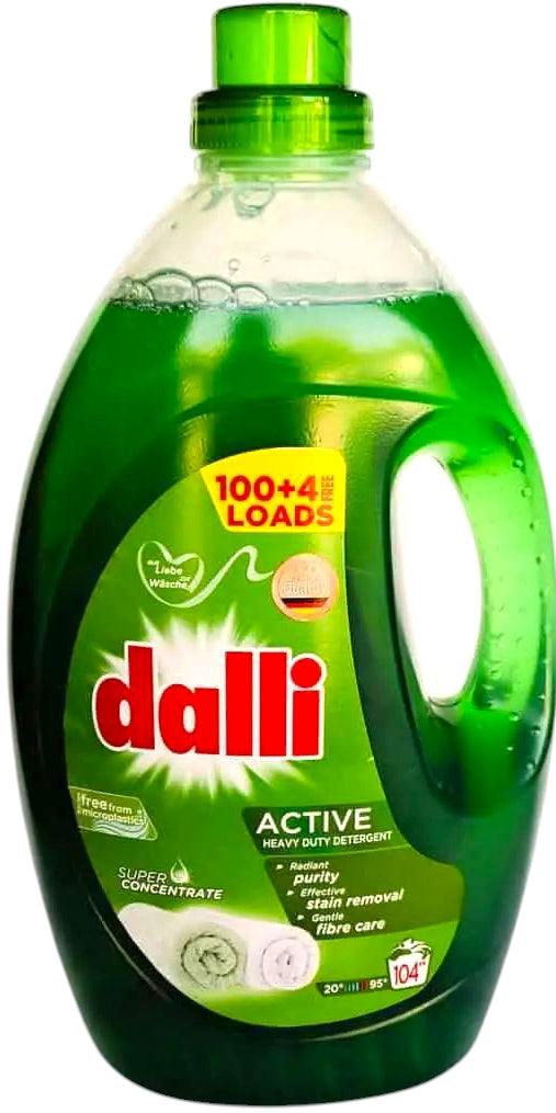 Dalli Active Laundry Detergent Gel, 104 Loads, 3.65 L