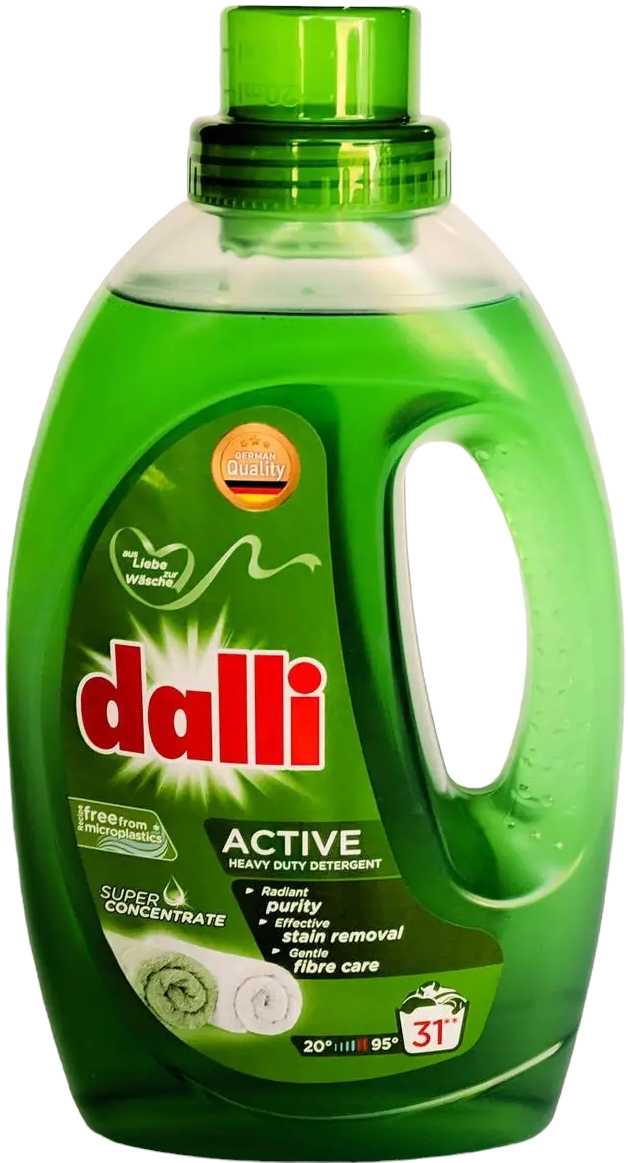 Dalli Active Laundry Detergent Gel, 31 Loads, 1.1 L