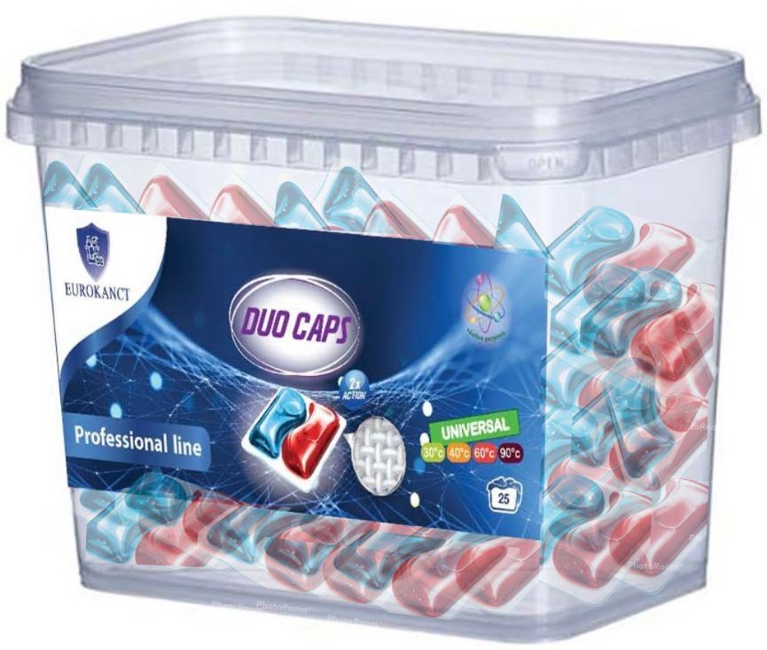 Eurokanct Universal Laundry Detergent Pods, 25 pcs (Price per 1 pc)