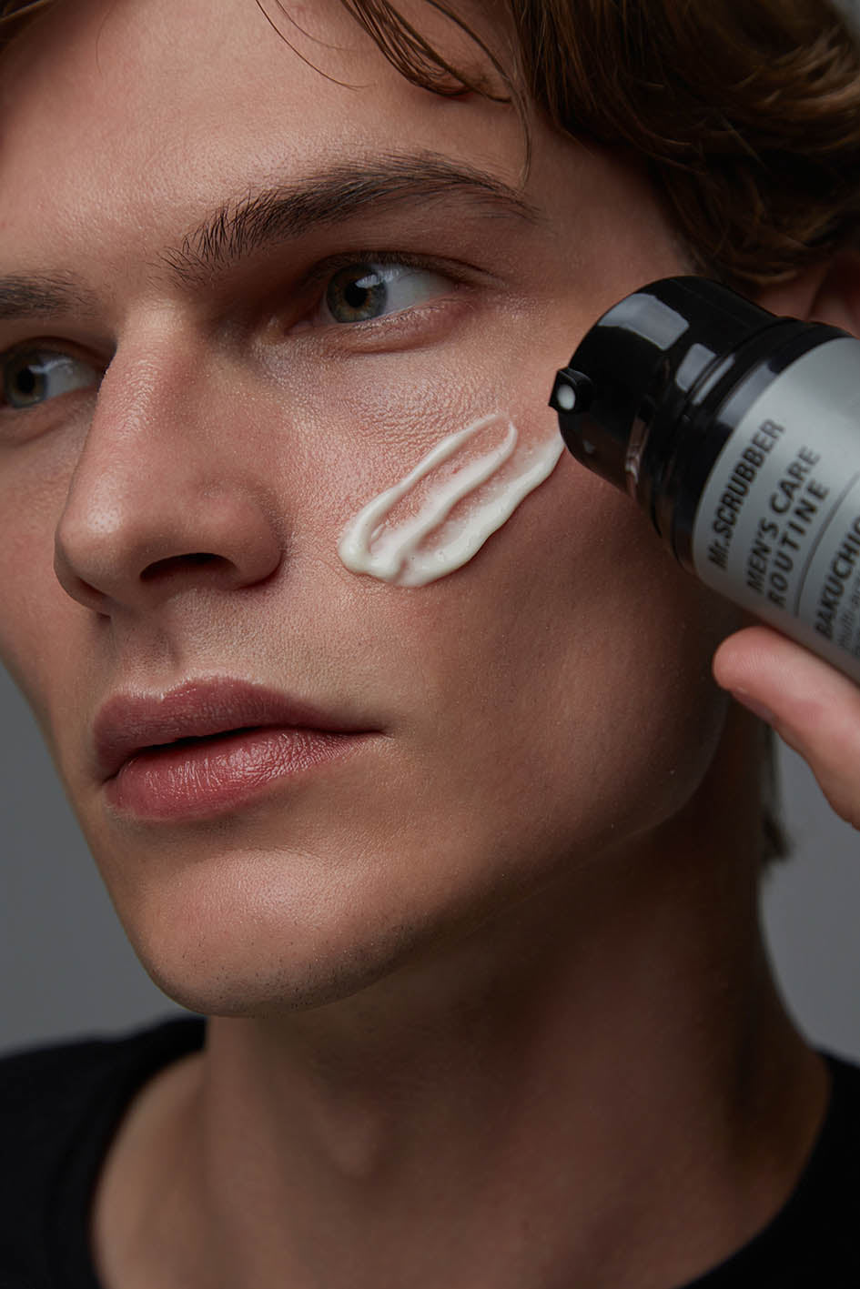 Mr.Scrubber Men's Care Routine Multi-Active Face Cream with Bakuchiol, 50 mL - Image 2