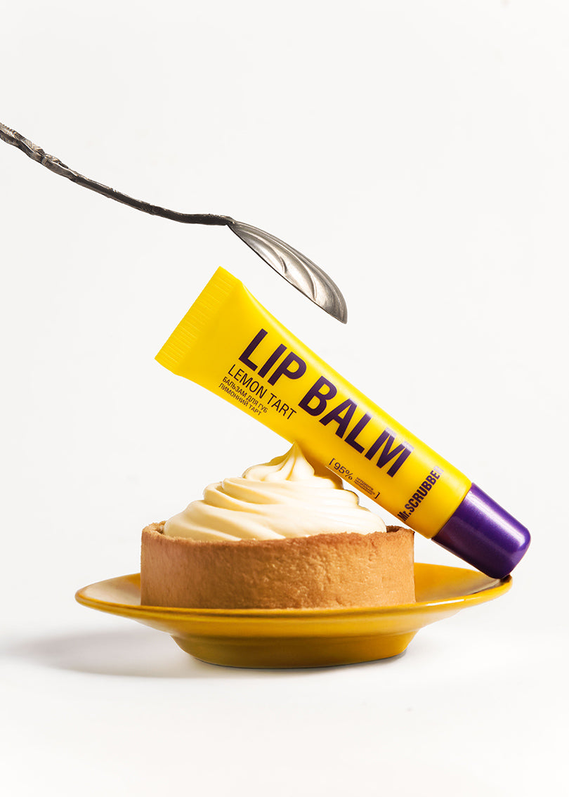 Mr.Scrubber Lemon Tart Scented Lip Balm, 10 mL - Image 2