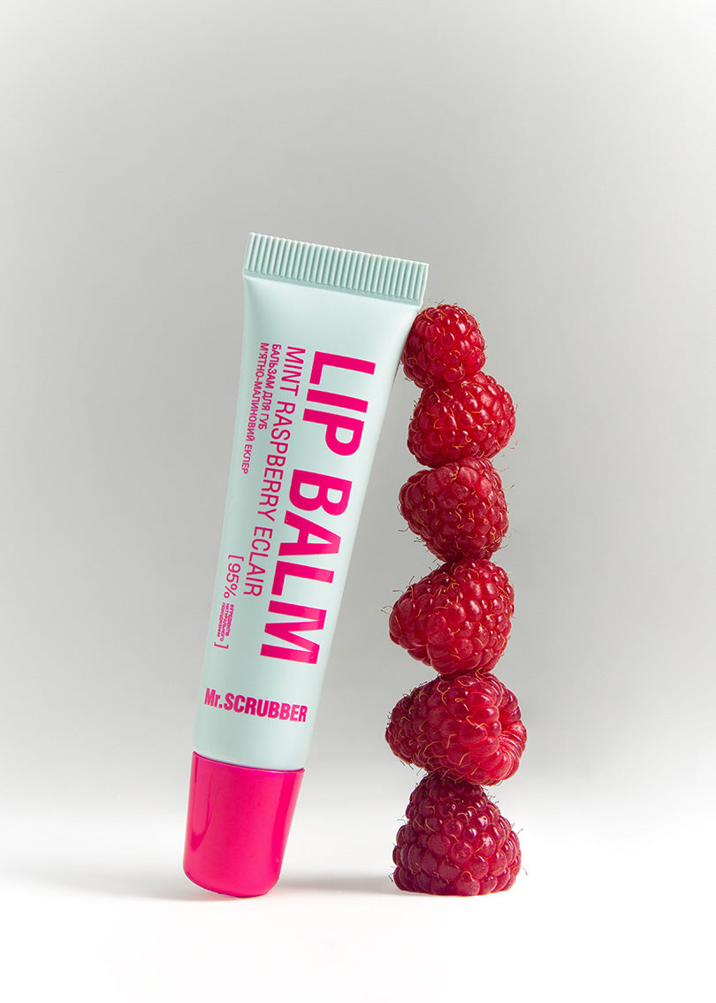 Mr.Scrubber Mint Raspberry Eclair Scented Lip Balm, 10 mL - Image 2