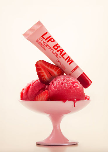 Mr.Scrubber Strawberry Sorbet Scented Lip Balm, 10 mL - Image 2