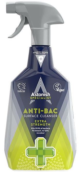 Astonish Anti-Bac Antibacterial Surface Cleaner, 750 mL