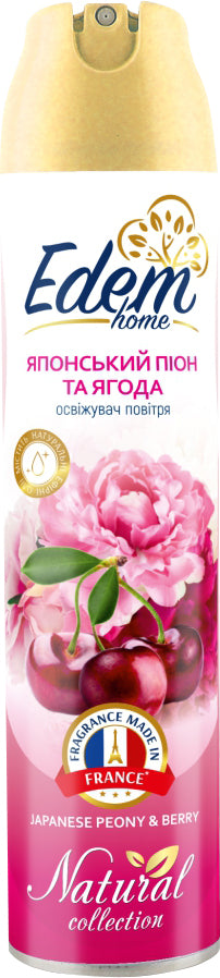 Edem home Natural Japanese Peony & Berry Air Freshener, 300 mL