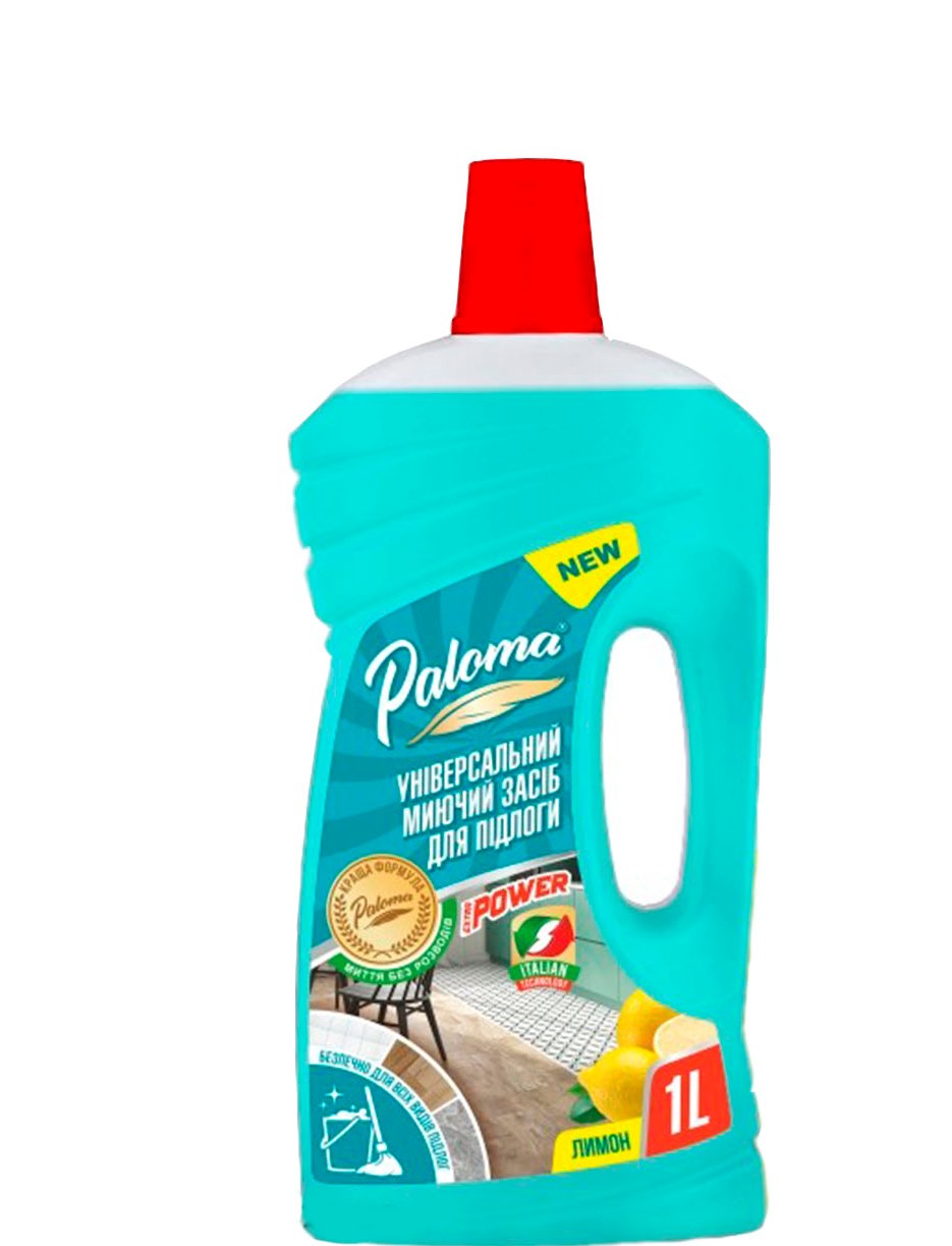 Paloma Extra Power Lemon All-Purpose Floor Cleaner, 1 L