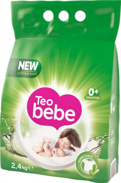 Teo Bebe Aloe Laundry Detergent Powder, 2.4 kg