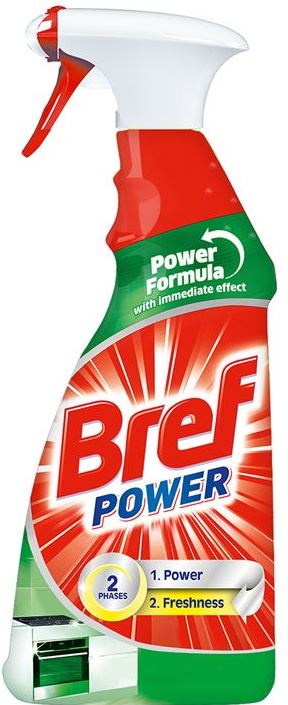 Bref Power Grease Remover Spray, 750 mL