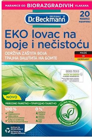 Dr. Beckmann ECO Active Laundry Sheets, 20 pcs