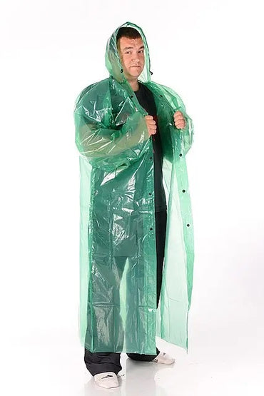 Snap-Button Fishing Rain Poncho - Image 2