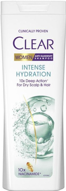 Clear Intensive Moisture Anti-Dandruff Shampoo, 360 mL