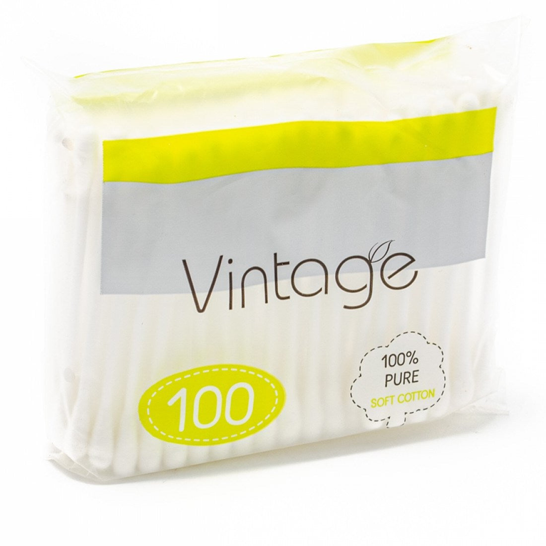 Vintage Cotton Swabs, Bag, 100 pcs - Image 3