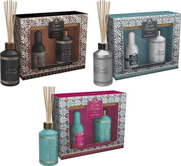 Tesori d'Oriente Men's Gift Set: Perfume 100 mL + Reed Diffuser 250 mL - Image 2